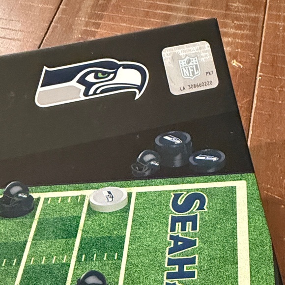NFL Seattle Seahawks Checkers Game - Green and Black - Picture 8 of 12